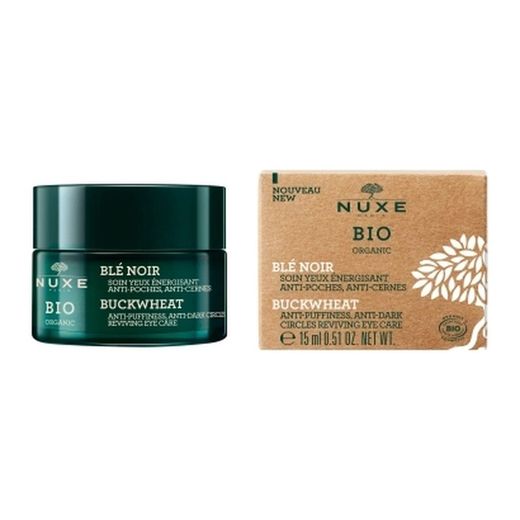 Nuxe Bio Tratamiento Contorno de Ojos Energizante Anti-bolsas y Anti-ojeras 15 ml