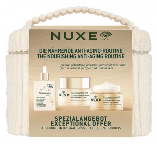 Nuxe Nuxuriance Gold Neceser Serum + Crema Dia + Bálsamo Noche