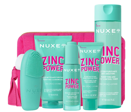 Nuxe Power Zinc Neceser Rutina Anti Imperfecciones