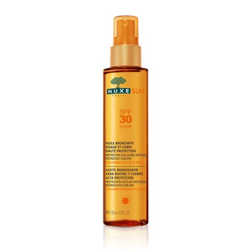 Nuxe Sun Aceite Bronceador SPF 30 150 ml