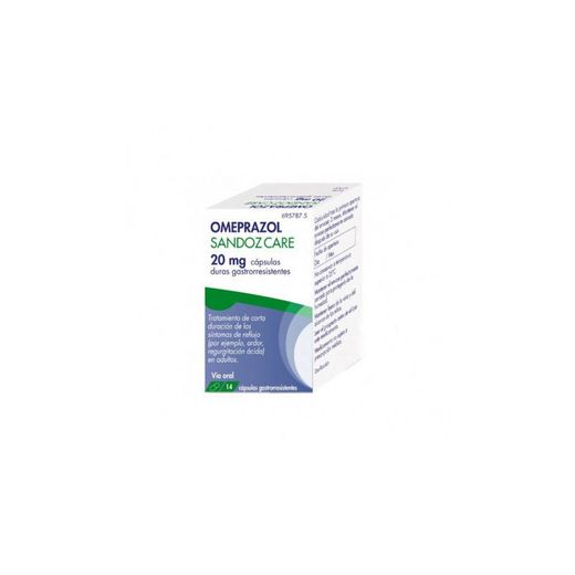 Omeprazol Sandoz Care Efg 20 Mg 14 Capsulas Gast