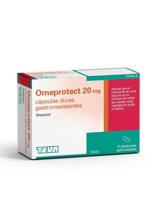 Omeprotect 20 Mg 14 Capsulas Gastrorresistentes