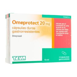 Omeprotect 20 Mg 14 Capsulas Gastrorresistentes