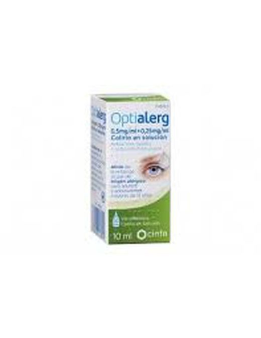 Optialerg 5/0.25 Mg/Ml Colirio 1 Frasco Solucion