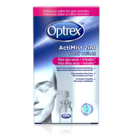 Optrex Actimist 2 En 1 Ojos Secos E Irritados Spray 10 Ml