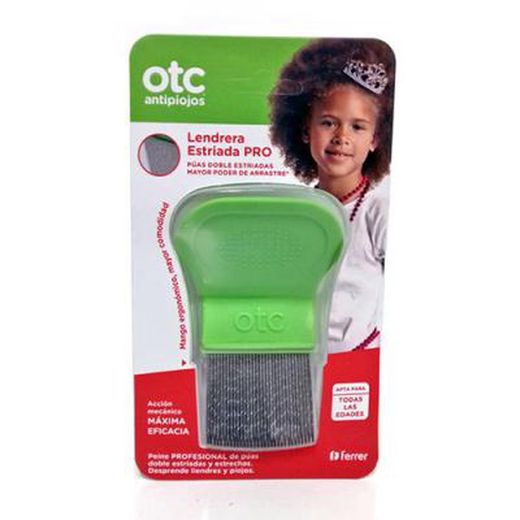 Otc Antipiojos Peine Lendrera Estriada PRO