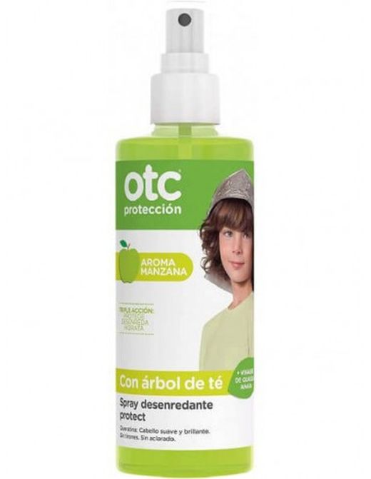 Otc Antipiojos Protect Spray Desenredante Manzana 250 ml