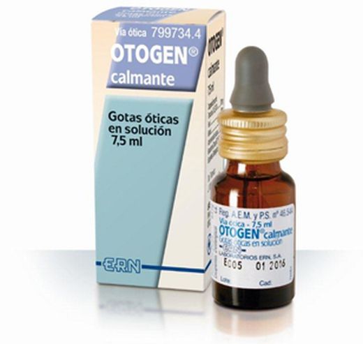 Otogen Calmante Gotas Oticas Solucion 7.5 Ml