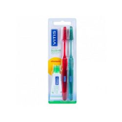 Pack Vitis Cepillo Suave+Pasta Vitis 15m