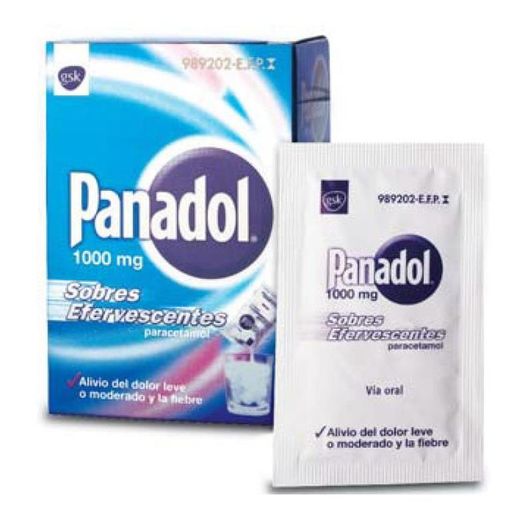 Panadol 1 G 10 Sobres Efervescentes