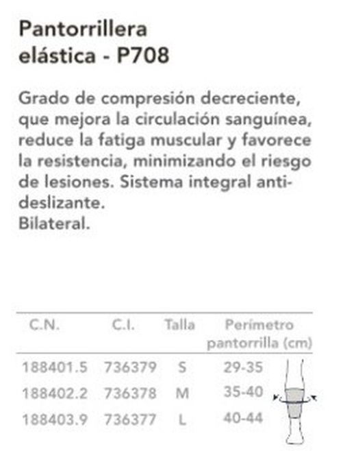 Pantorrillera Prim Aqtivo Sport 708