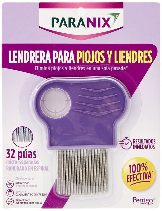 Paranix Peine Antipiojos Lendrera