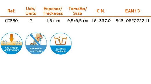 Parche Juanetes Prim Comforsil Autoadhesivo Cc330 2u