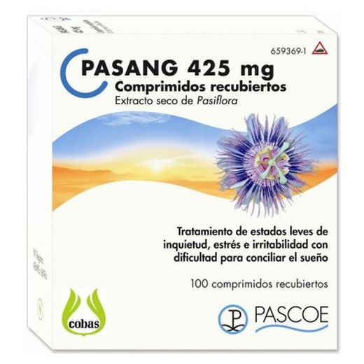Pasang 425 Mg 100 Comprimidos Recubiertos