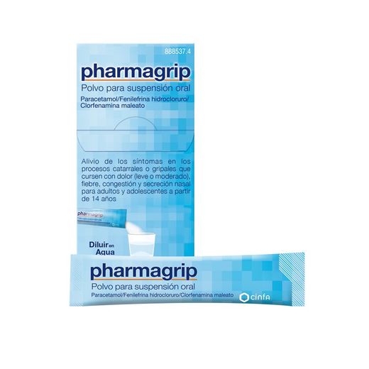 Pharmagrip Forte 10 Sobres
