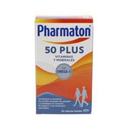 Pharmaton 50 Plus 60 cápsulas blandas