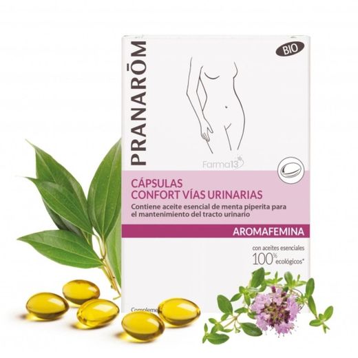 Pranarom Aromafemina Confort Vías Urinarias Bio 30 Cápsulas