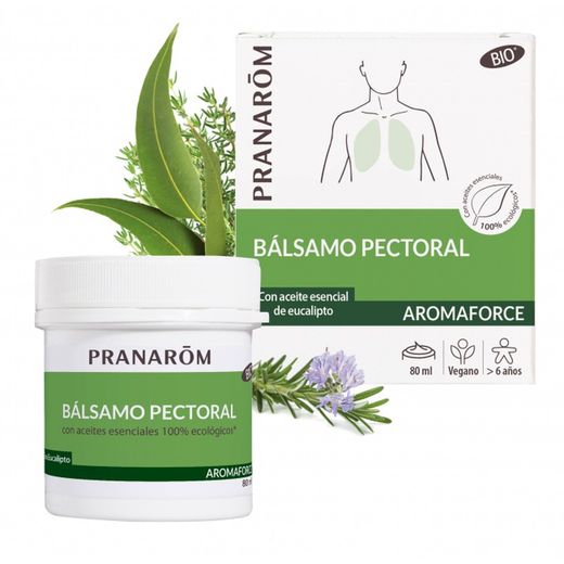 Pranarom Aromaforce Bálsamo Respiratorio 80ml