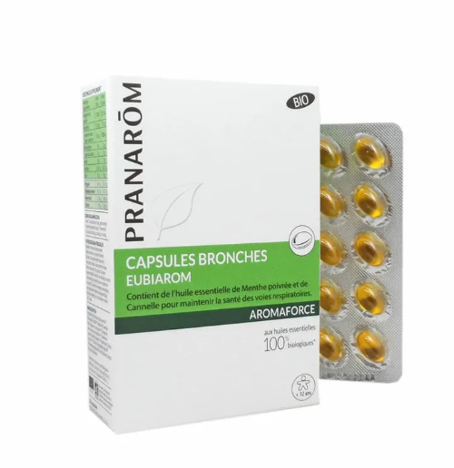 Pranarom Capsulas Bronquios Eubiarom