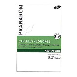 Pranarom Capsulas Nariz-Garganta Bio