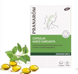 Pranarom Capsulas Nariz-Garganta Bio