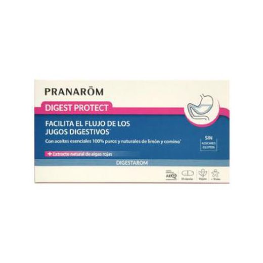 Pranarom Digest Protect 30 Cápsulas
