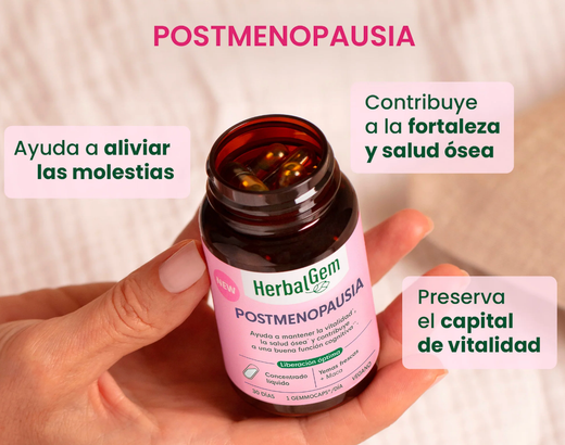 Pranarom Herbalgem Gemmocaps Posmenopausia 30 Capsulas