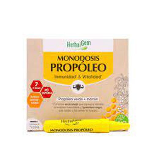 Pranarom Herbalgem Monodosis Propóleo 7 Ampollas 10 ml
