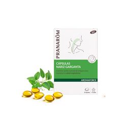 Pranarom Cápsulas Nariz-Garganta