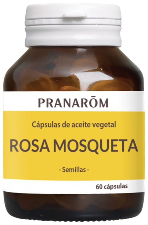 Pranarom Rosa Mosqueta 60 cápsulas aceite vegetal