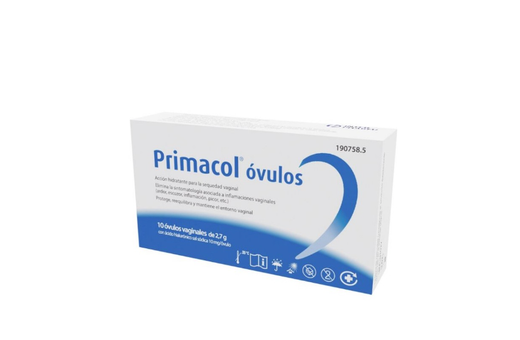 Primacol Óvulos Vaginales 10 Unidades