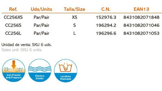Protector Plantar Prim Comforsil Silicona Cc256 T/S