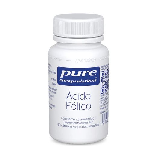 Pure Ácido Fólico 60 cápsulas
