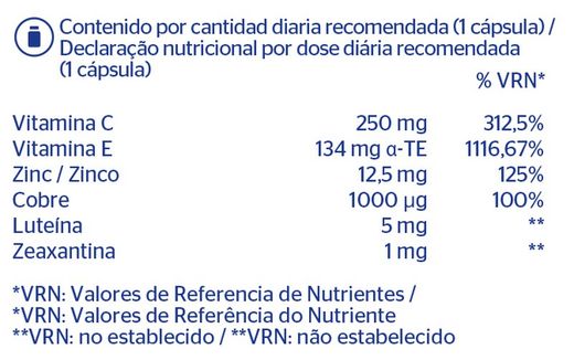Pure Encapsulations Fórmula Visión 60 cápsulas