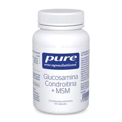 Pure Encapsulations Glucosamina Condroitina + MSM 60 caps
