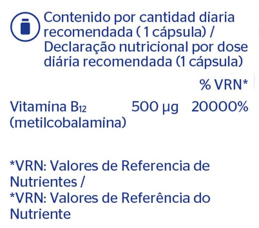 Pure Encapsulations Vitamina B12 90 cápsulas