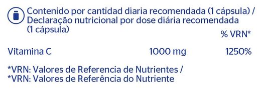 Pure Encapsulations Vitamina C 1000 mg 90 cápsulas