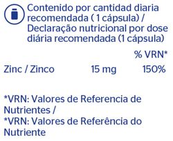 Pure Encapsulations Zinc 15 mg 60 cápsulas