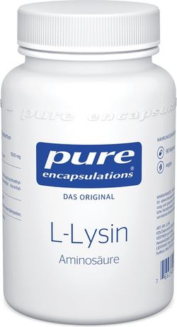 Pure L-Lisina 90 Cápsulas