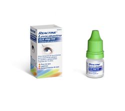 Reactine Levocabastina 0.5 Mg/Ml Colirio 1 Frasco