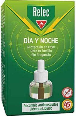 Relec Día y Noche Antimosquitos Recambio Eléctrico 35 ml