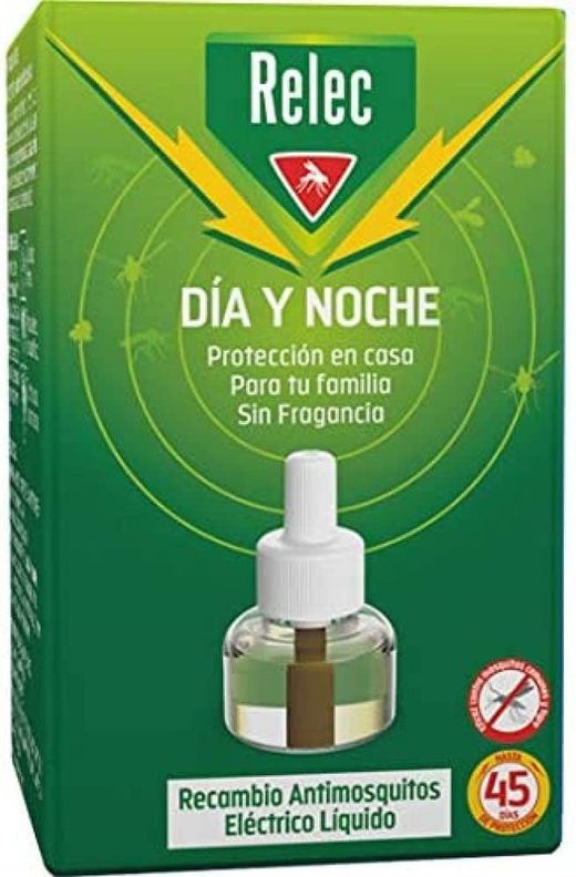 Relec Día y Noche Antimosquitos Recambio Eléctrico 35 ml