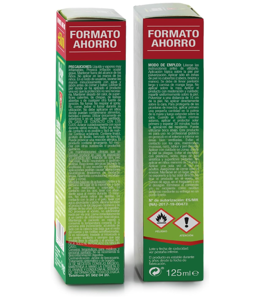 Relec Extra Fuerte Spray Repelente XL 125ml