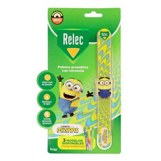 Relec Pulsera Aromática Minion Amarillo