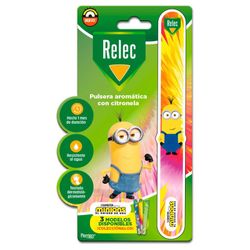 Relec Pulsera Aromática Minion Rosa
