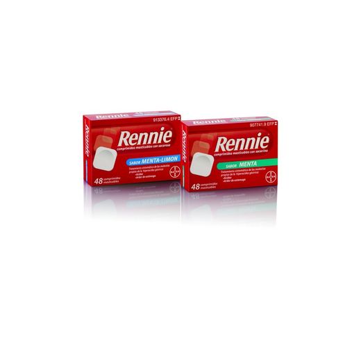 Rennie 48 Comprimidos Masticables C/ Sacarosa