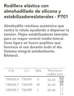 Rodillera Prim Aqtivo Sport Estabilizador Lateral 701
