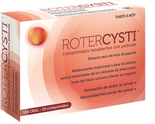 Rotercysti 30 Comprimidos Recubiertos