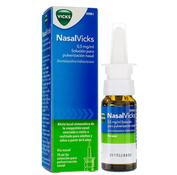 NasalVicks 0,5 mg/ml Pulverización Nasal 15 Ml
