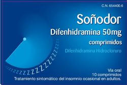 Soñodor 50 Mg 10 Comprimidos
